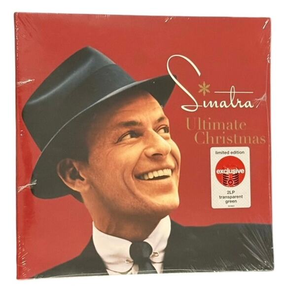 Frank Sinatra Ultimate Christmas Transparent Green Vinyl 2 LP Record New Sealed - Picture 1 of 2